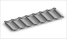 Композитная черепица Tilcor Tudor Серебристо серый