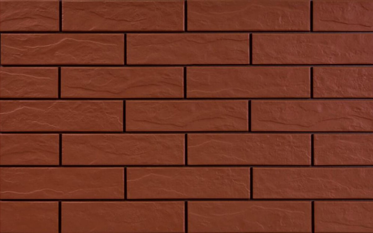 Фасадная клинкерная плитка Cerrad Rott Rustico, 245x65x6.5 мм