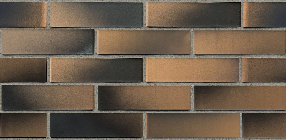 Кирпич Российский Облицовочный, Черный На Соломе, 1NF, Recke